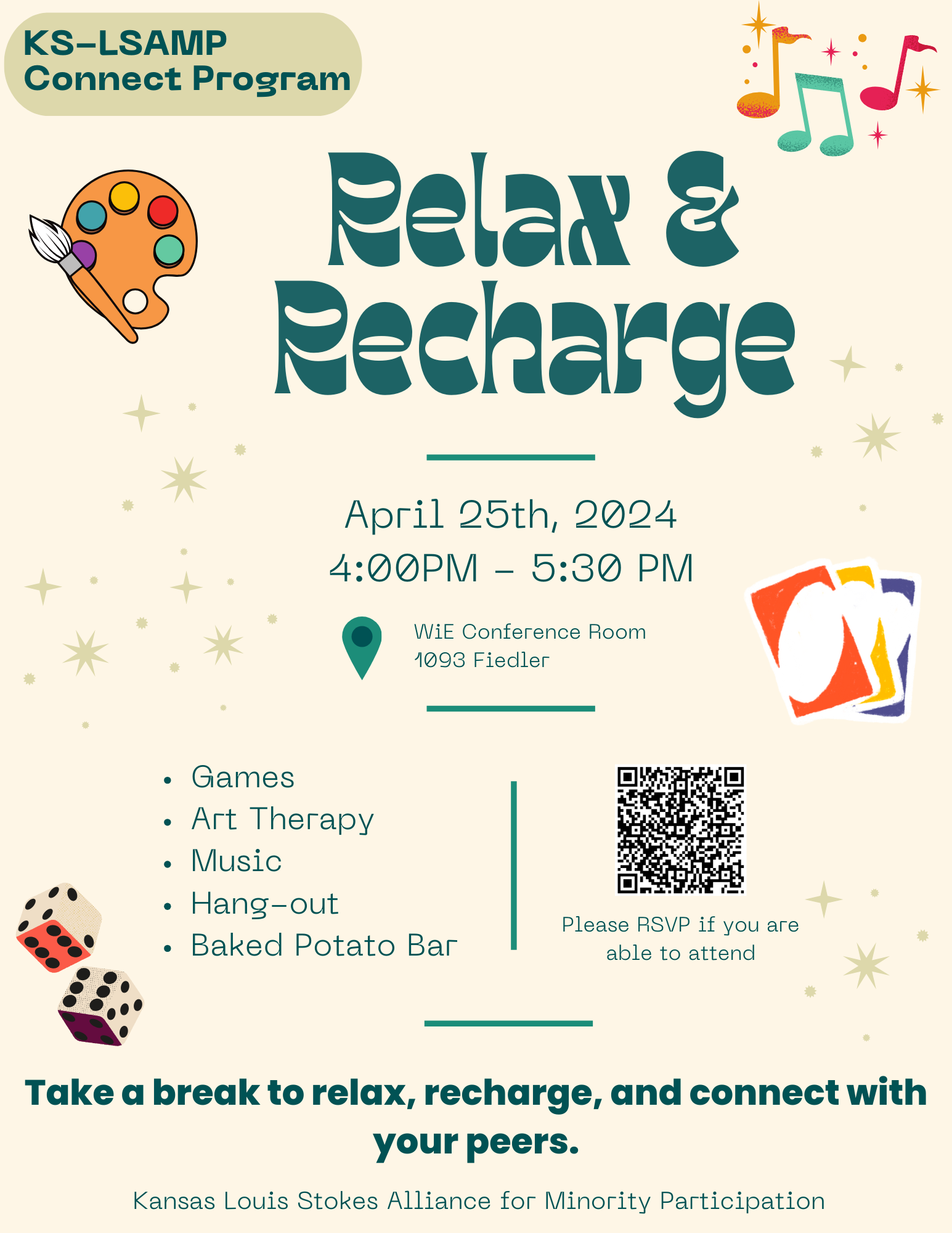 Relax & Recharge Flyer