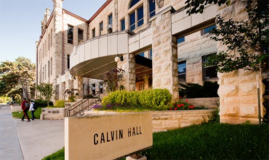 Photograph of Calvin Hall