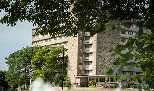 Photograph of Haymaker Hall