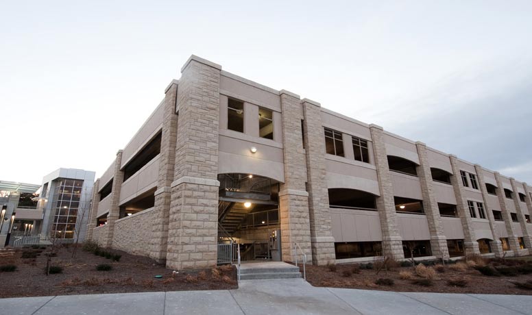 Photograph of K-State Parking Structure