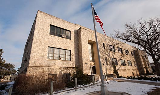 Photograph of Gen. Richard B. Myers Hall