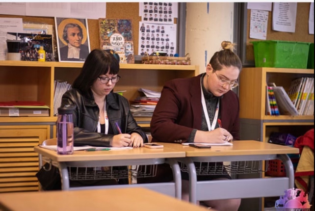 Debate students at world competition
