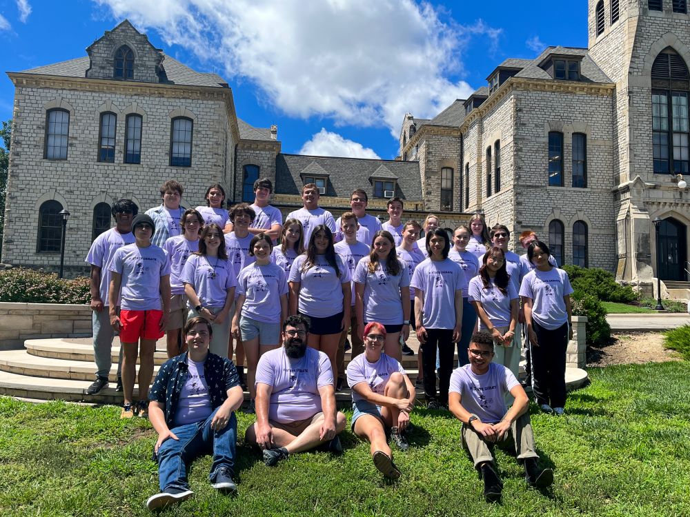 K-State Debate staff and campers