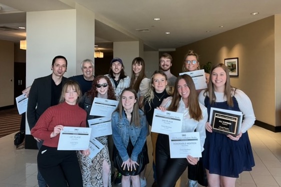 CMG students win 51 awards at Kansas Collegiate Media conference