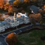 Anderson Hall houses the Office of the President, Office of Admissions and other administrative offices.