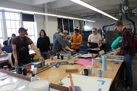 Printmaking program