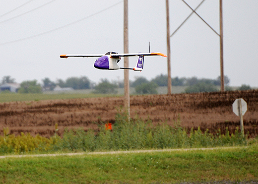 UAS in flight