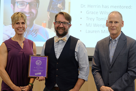 Veterinary mentoring award