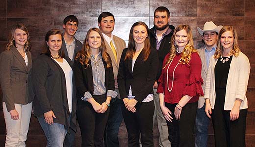 Kansas State University veterinary students