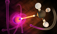 Iodomethane molecule