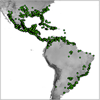 Distribution map