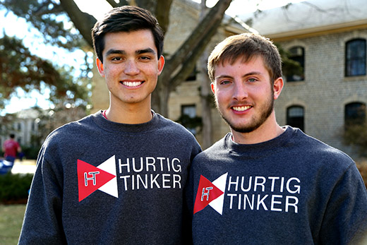 Joseph Tinker and Andrew Hurtig