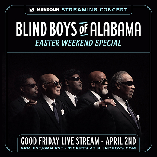 McCain Connected offering Blind Boys of Alabama livestream performance