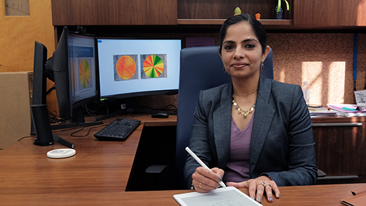 Vaishala Sharda, assistant professor in the Carl and Melinda Helwig Department of Biological and Agricultural Engineering, will use a National Science Foundation CAREER award to develop a tool that Kansas farmers can use to implement climate-smart practices and improve water sustainability.