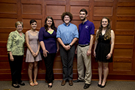 Kirmser Undergraduate Research Award winners