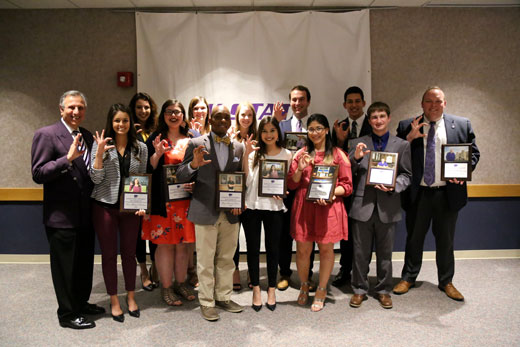 Winners of the Dean of Student Life Outstanding Graduating Senior Award