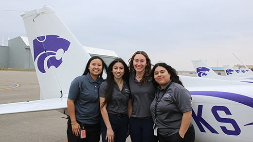 Women's Air Race Classic team