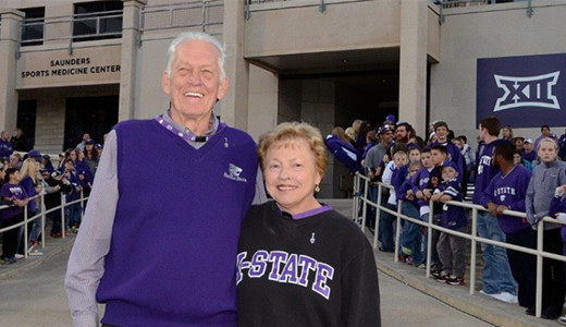 Duane Sanders and wife Bonnie