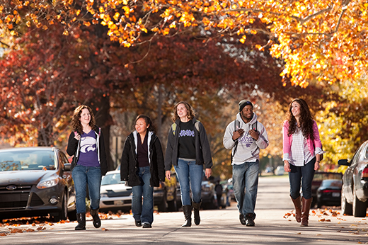 Campus in autumn