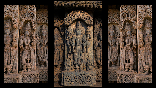 Vishnu and Attendants