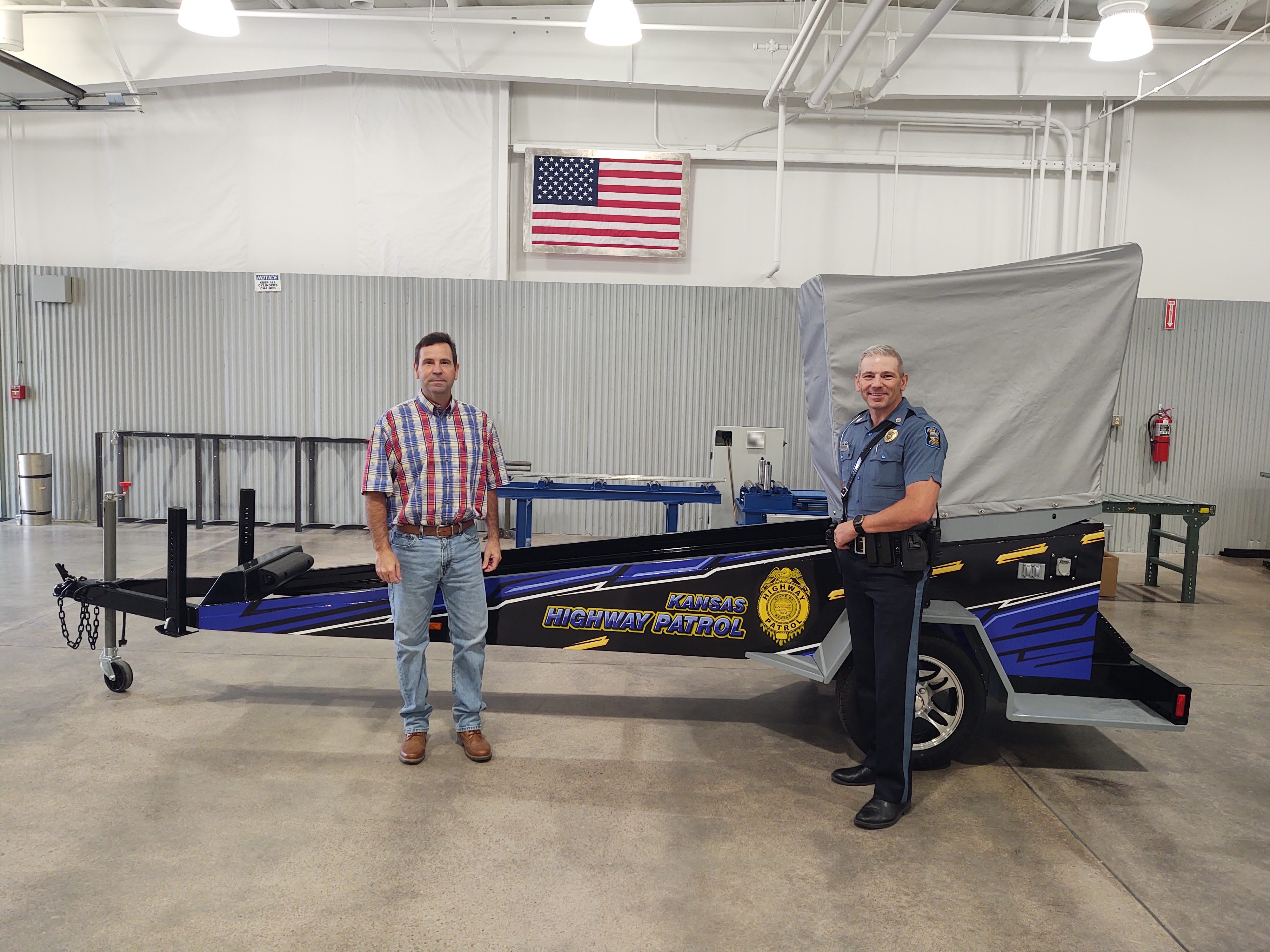 KState's Technology Development Institute produces 300th Seat Belt