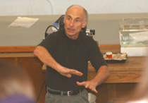 Chris Sorensen teaching class