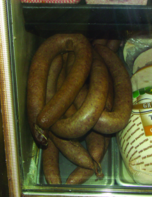 Sausage from the Cuba Cash Store