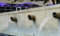 Bosco Plaza fountain