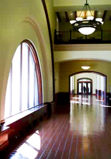 Interior of Hale Library