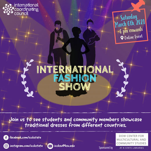 International Fashion Show poster