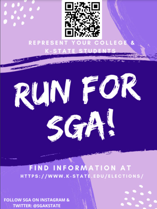 Run For SGA flyer