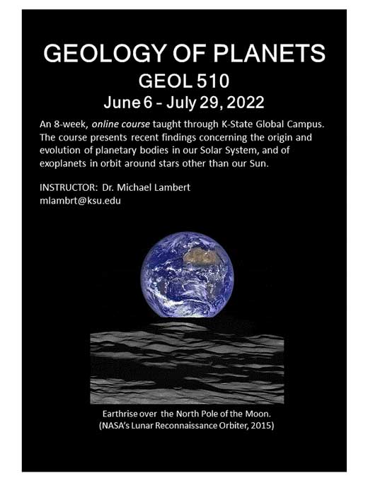 Geology 510 flyer