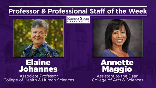 Professional Staff and Professor of the Week