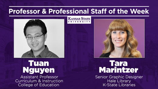 Professional Staff and Professor of the Week