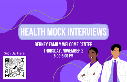 Health mock interviews graphic 