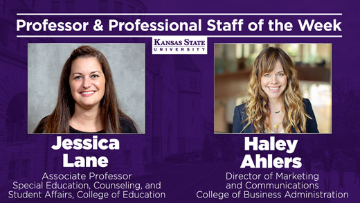 Professor and Professional Staff of the Week
