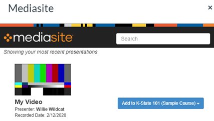 Locate your presentation