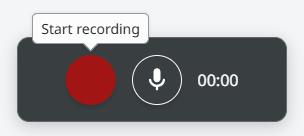 Record button