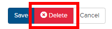 Delete button