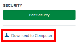Download to Computer option