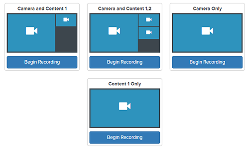 Recording options