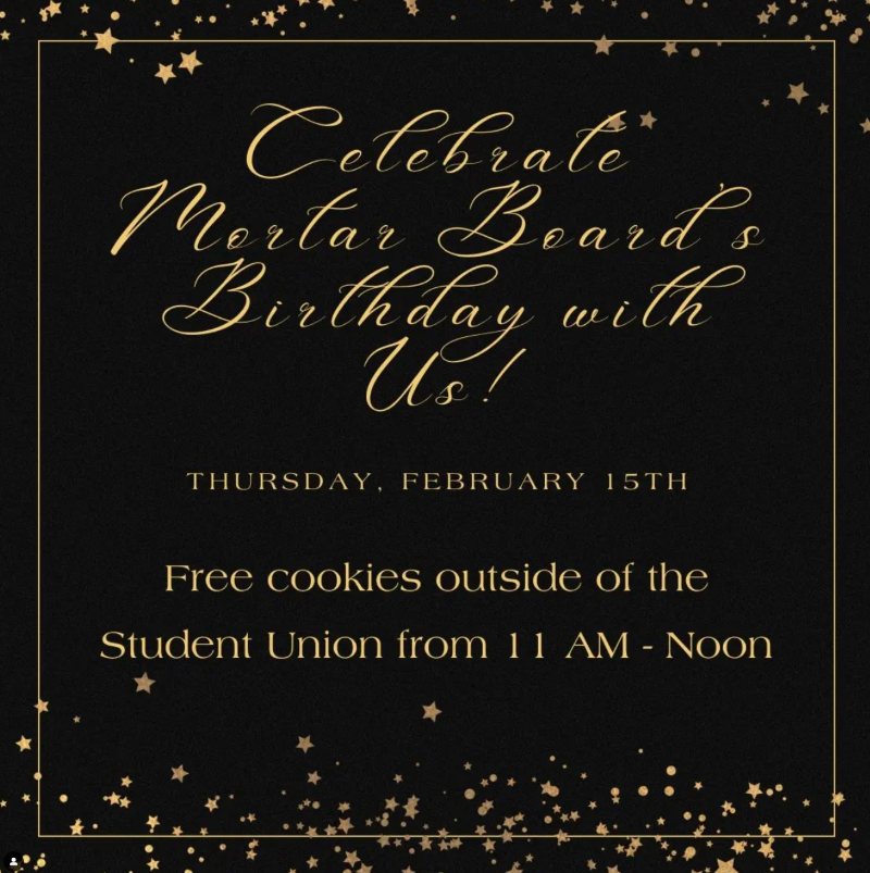 mortar board week