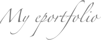 My eportfolio