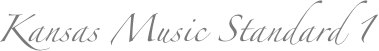 Kansas Music Standard 1