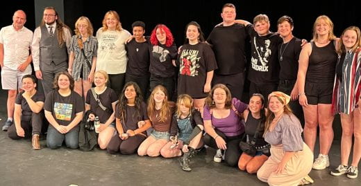 Photo of youth who participated in Shakespeare Camp 2023