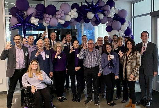 Arts and Sciences Alumni Council members posed at Fall 2023 meeting