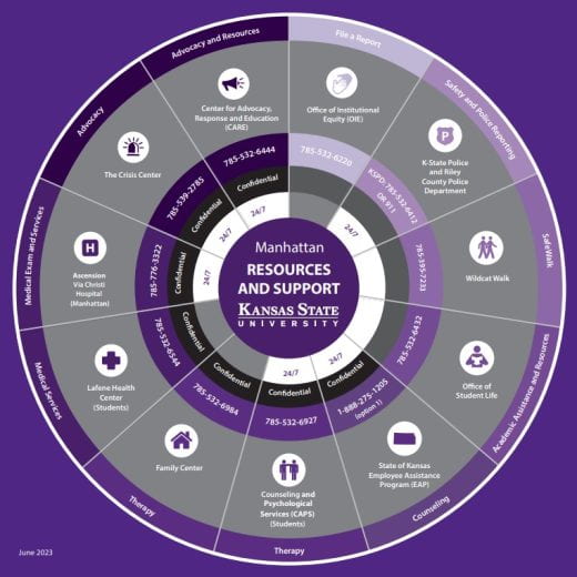 Manhattan Resources Wheel graphic
