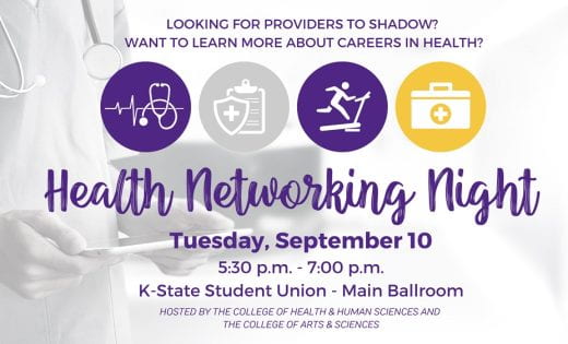 Graphic about Health Networking Night 9/10/24