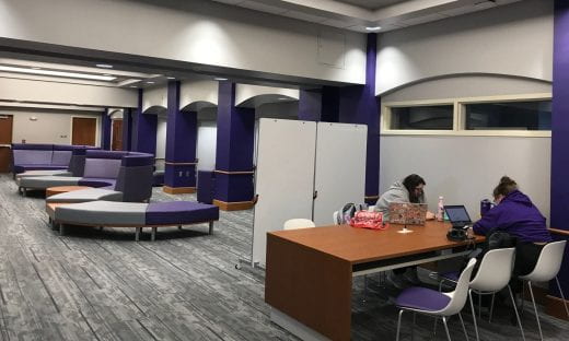 Photo of Calvin Hall 3rd-Floor Student Lounge