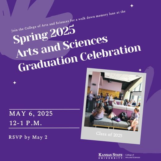 graphic with photo of students socializing and info about event